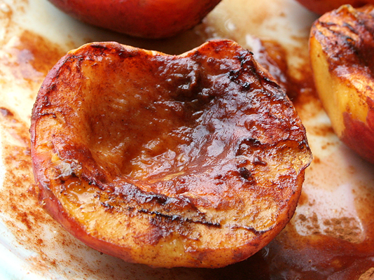 Grilled Peaches