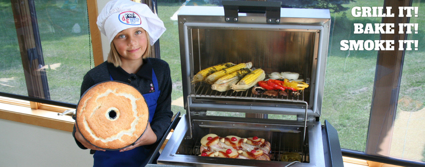 Kids Using Grill